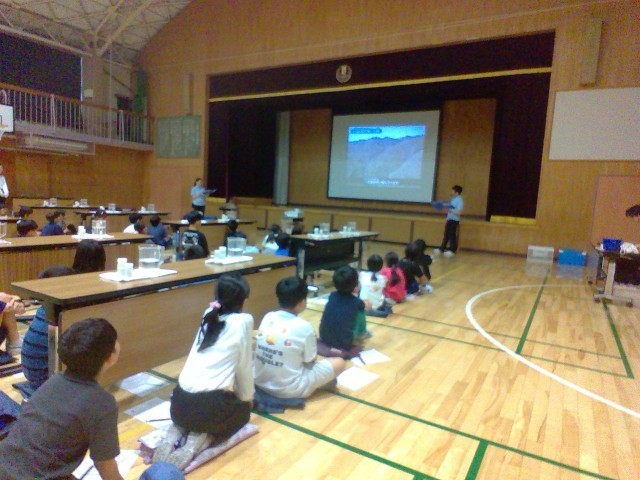 学習の様子