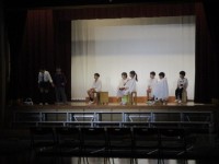 学芸会リハーサルの様子１