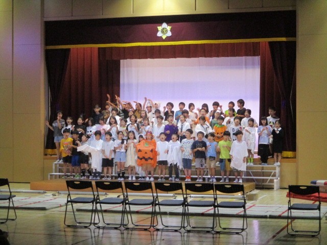 学芸会リハーサルの様子３
