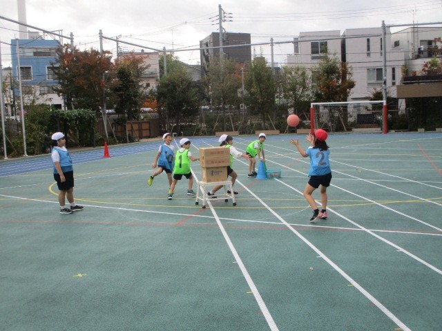 ２年体育の様子１