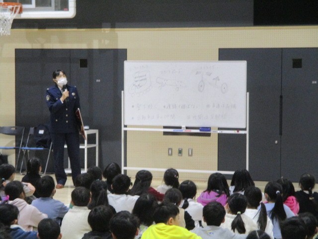 冬休み前の交通安全１