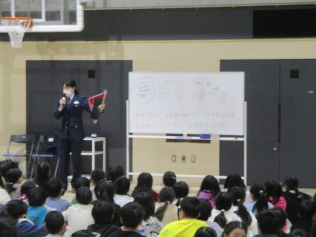 冬休み前の交通安全３