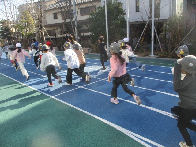 体力アップ週間（１・３・６年）１