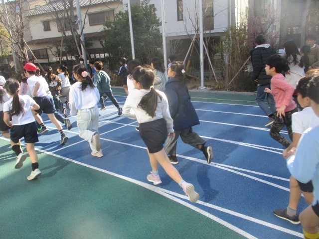 体力アップ週間（１・３・６年）２