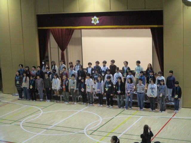 ６年生を送る会５