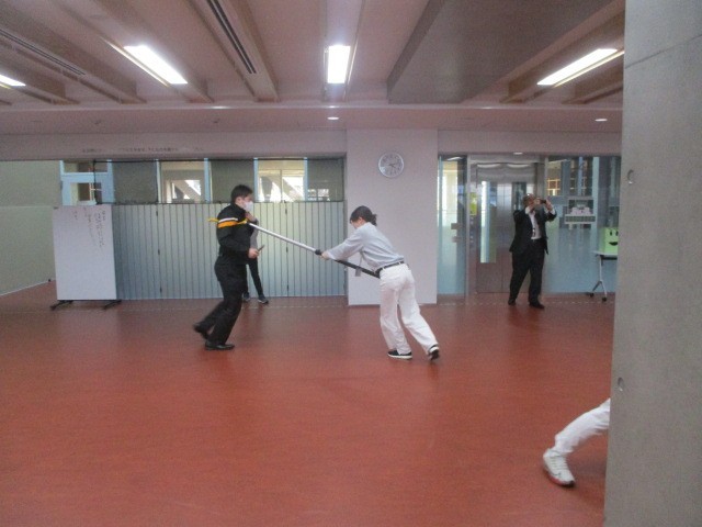 不審者対応訓練２