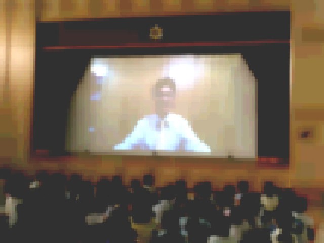 校長先生のお話