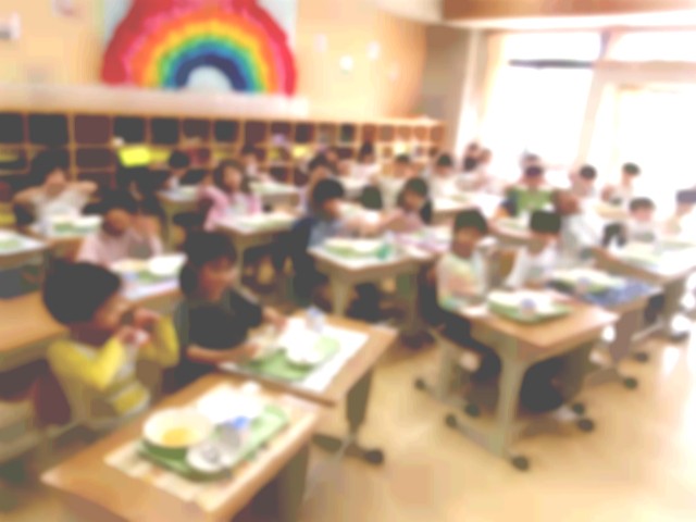 「おいしい！」と教えてくれた１年２組