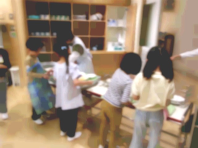 片付けがとても上手な１年１組