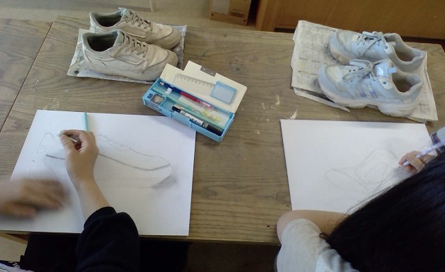 児童が取り組む様子