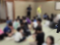 生活班で振り返りをする