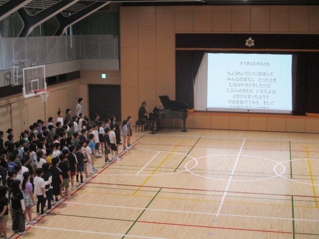 音楽朝会３