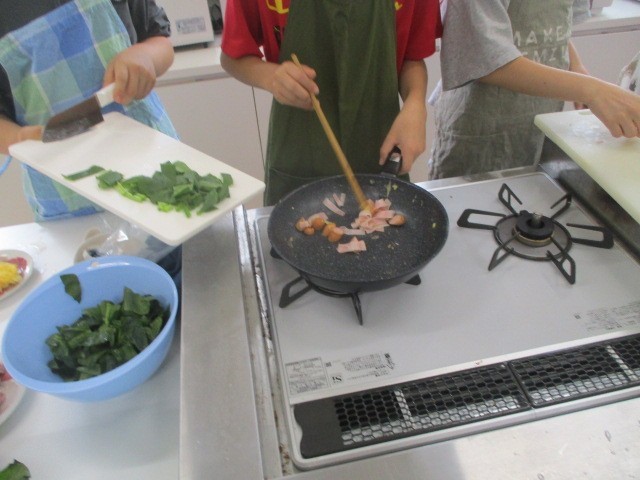 調理実習（６年１）