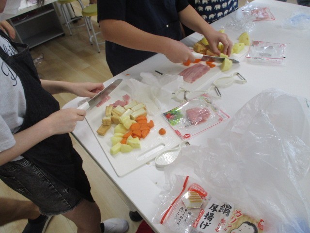 調理実習（６年２）