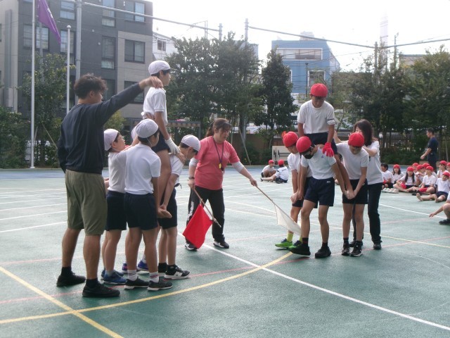 高学年　騎馬戦