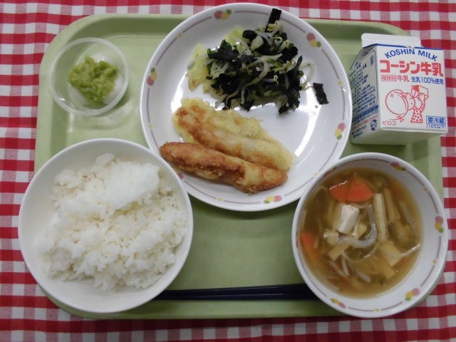 １２月１０日宮城米給食の日
