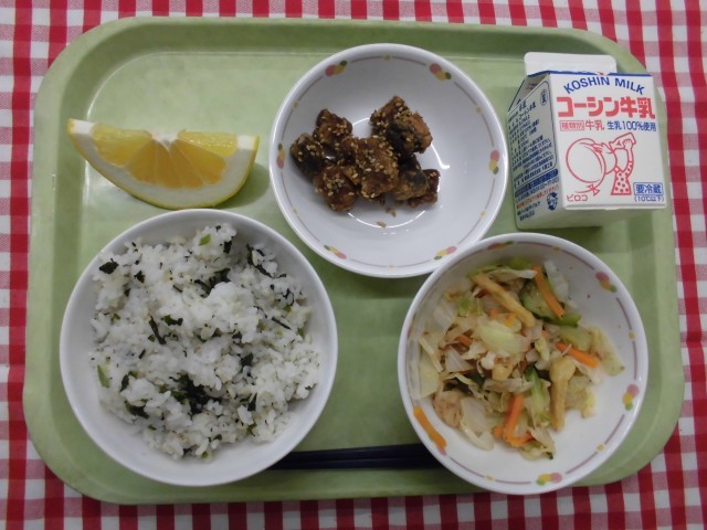 ５月２９日の給食