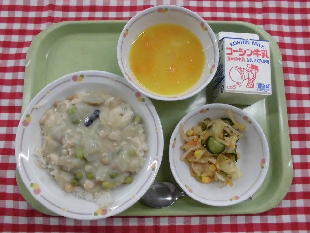そらまめを全校でいただきました。