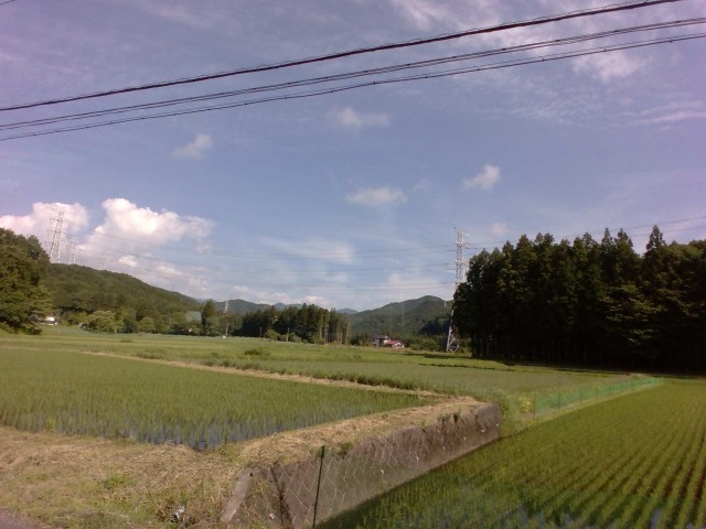 車窓から〜田園風景〜