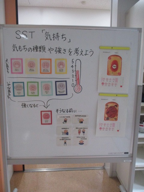 SST「気持ちの種類や強さを知ろう」