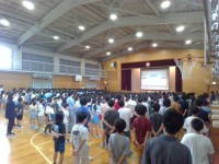 ２学期始業式