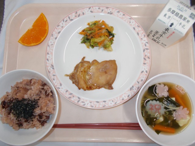 鶏肉の照り焼きのセレクト