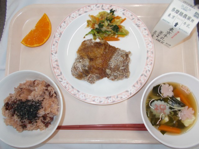 豚肉の甘辛揚げのセレクト