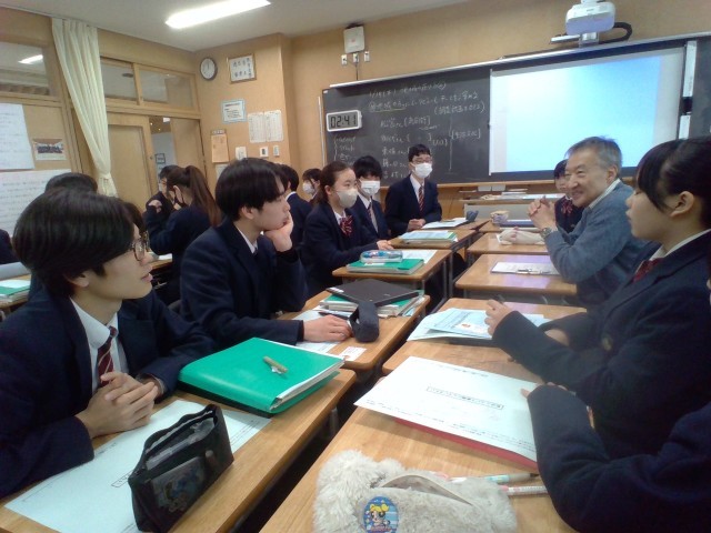 松宮さんに商店街の取組を聞く