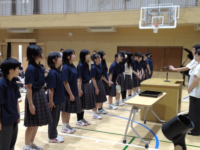 吹奏楽部表彰